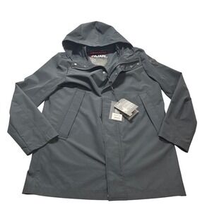 Pajar Canada Kaito Men Black Hooded Performance Jacket Parka P6N997S4BD Medium